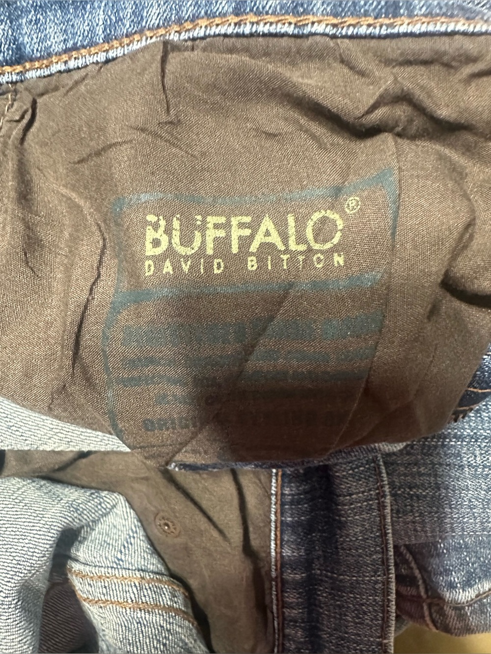 Buffalo Men’s Jeans Sz 34 - Picture 3 of 3
